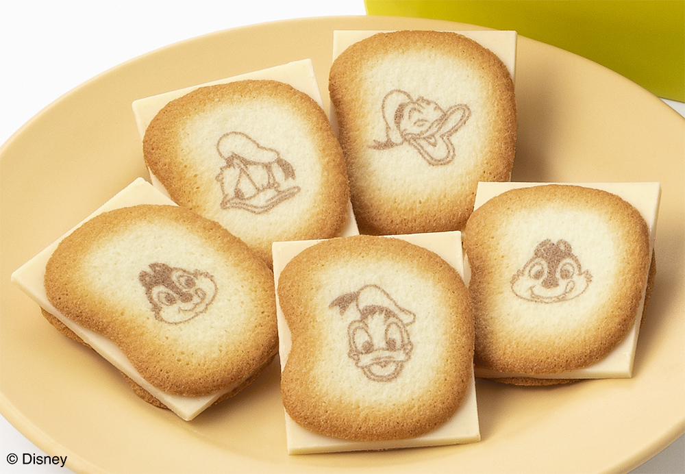 ドナルドダック、チップ＆デール／ショコラサンド「見ぃつけたっ」　デザイン