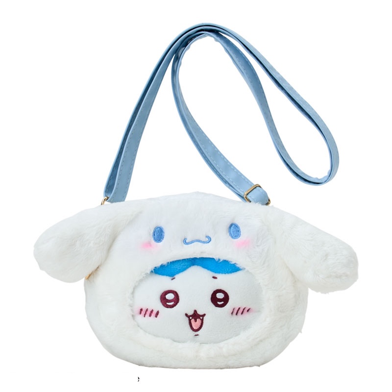 ポシェット　ハチワレ＆シナモロール