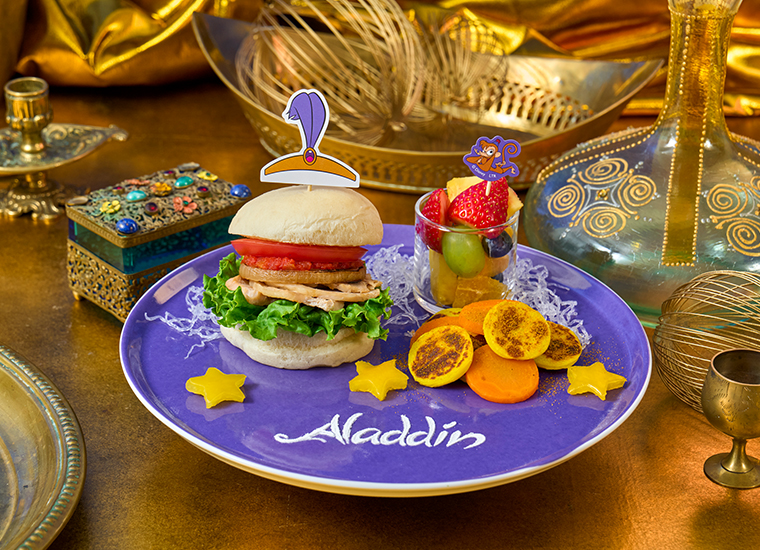 ＜アラジン＞バーガープレート