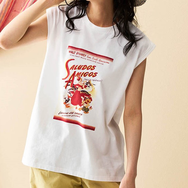 ノースリーブTシャツ