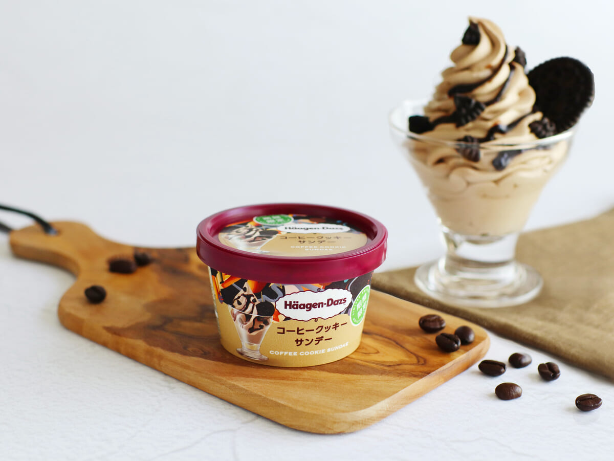 ハーゲンダッツ ミニカップ「コーヒークッキーサンデー」02