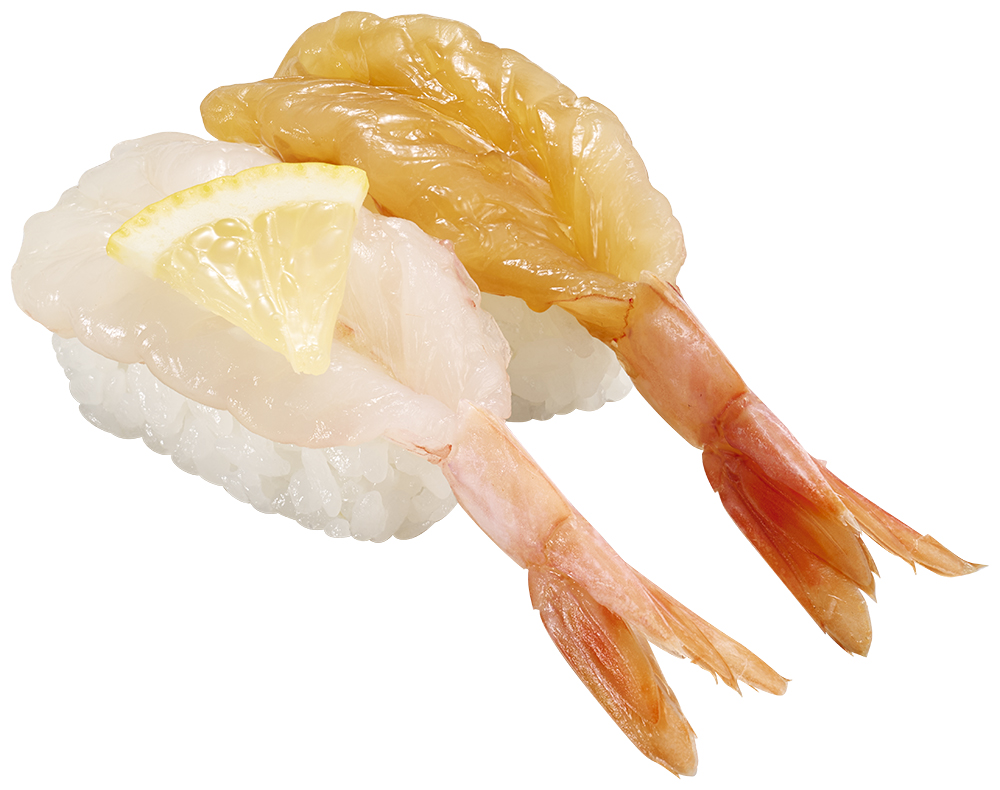 天然えび食べ比べ