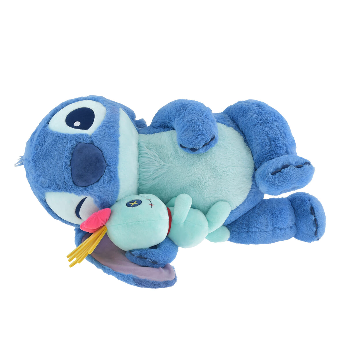 スティッチ＆スクランプ 82cm ぬいぐるみ スーパービッグ Disney Stitch Day Collection
