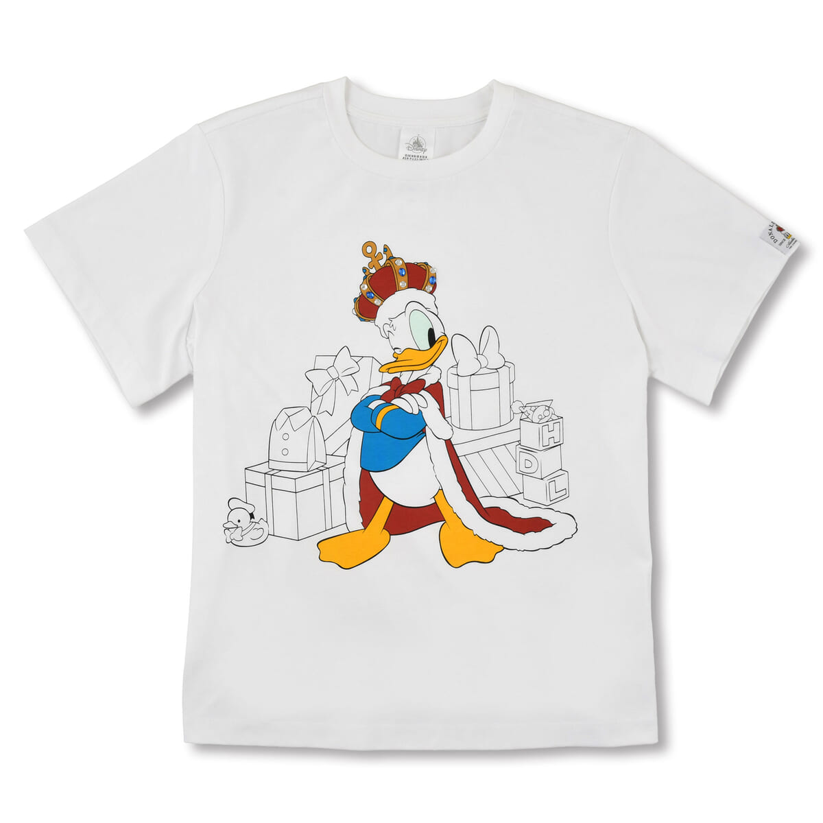 ドナルド 半袖Tシャツ ホワイト XL DONALD THE KING BIRTHDAY