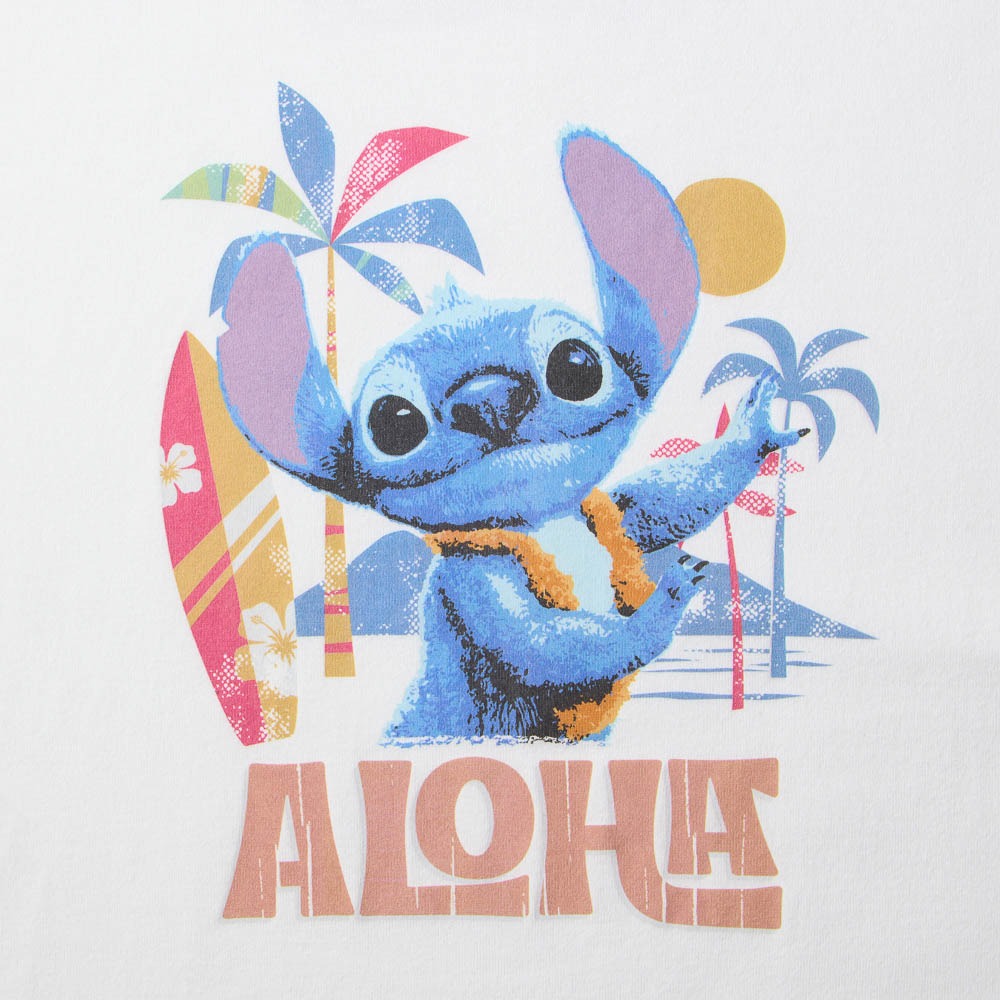 ワイドシルエットTシャツ　ALOHA　デザインアップ