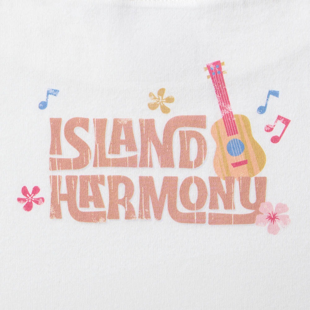 ワイドシルエットTシャツ　ALOHA　バックスタイル