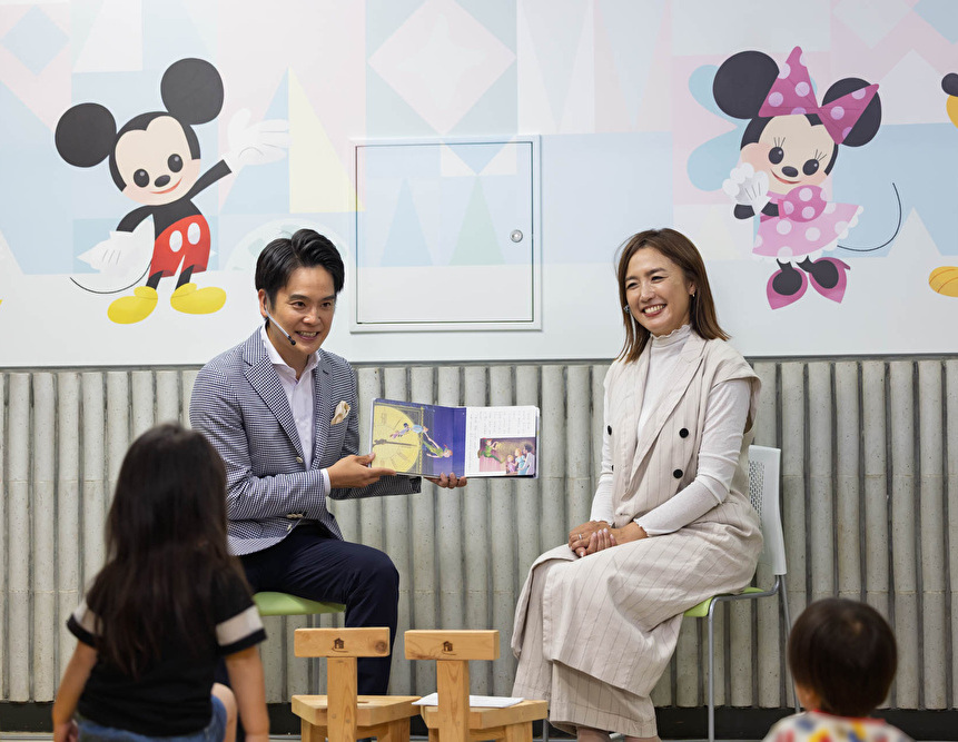 ディズニー 絵本読み聞かせプロジェクト「Disneyストーリータイム」静岡県立こども病院06