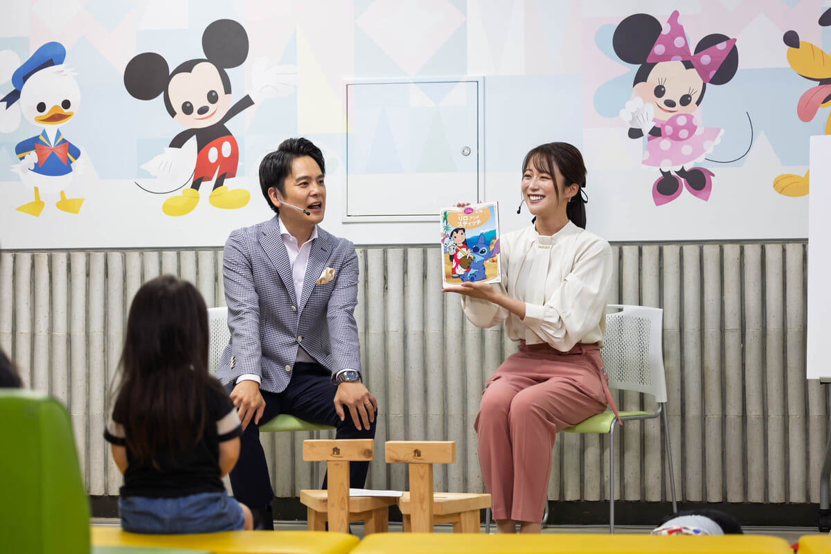 ディズニー 絵本読み聞かせプロジェクト「Disneyストーリータイム」静岡県立こども病院04