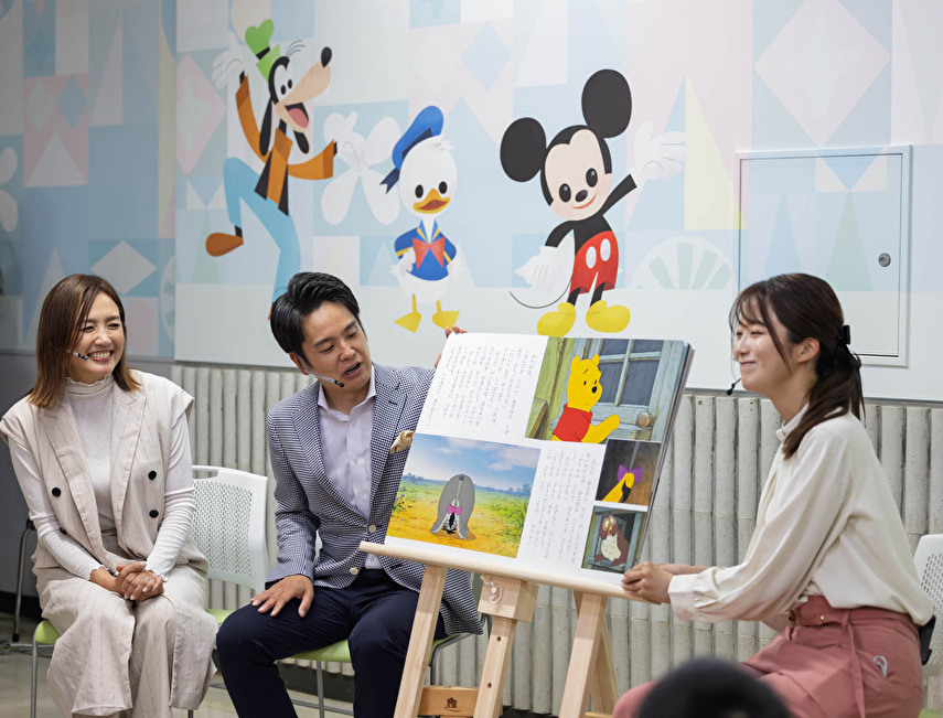 ディズニー 絵本読み聞かせプロジェクト「Disneyストーリータイム」静岡県立こども病院03