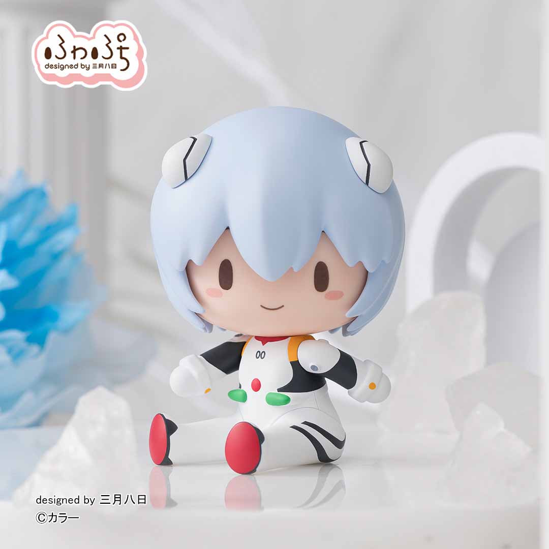 セガ フェイブ「S-FIRE」ヱヴァンゲリヲン新劇場版　ふわぷち　デフォルメフィギュア　レイ　プラグスーツ1