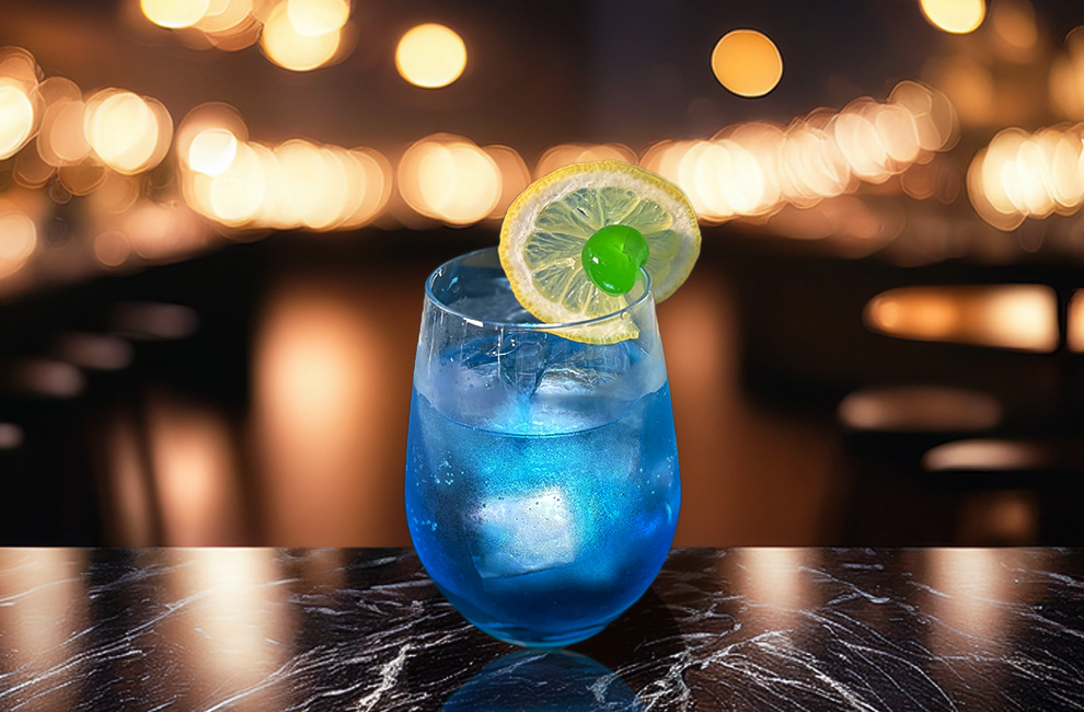 BLUE OF PORT
