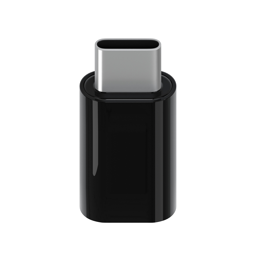 Lightning USB Type-C変換アダプタ　ブラック2