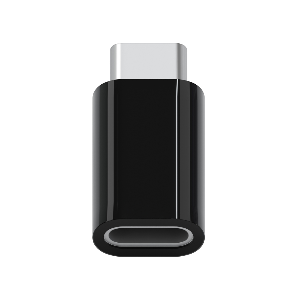 Lightning USB Type-C変換アダプタ　ブラック3