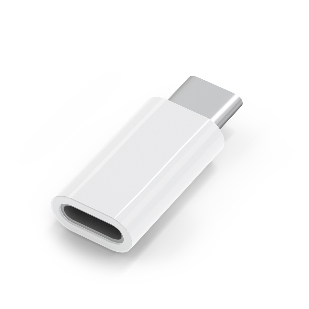 Lightning USB Type-C変換アダプタ　ホワイト1