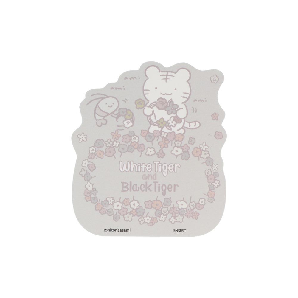 ダイカットステッカー グレー02