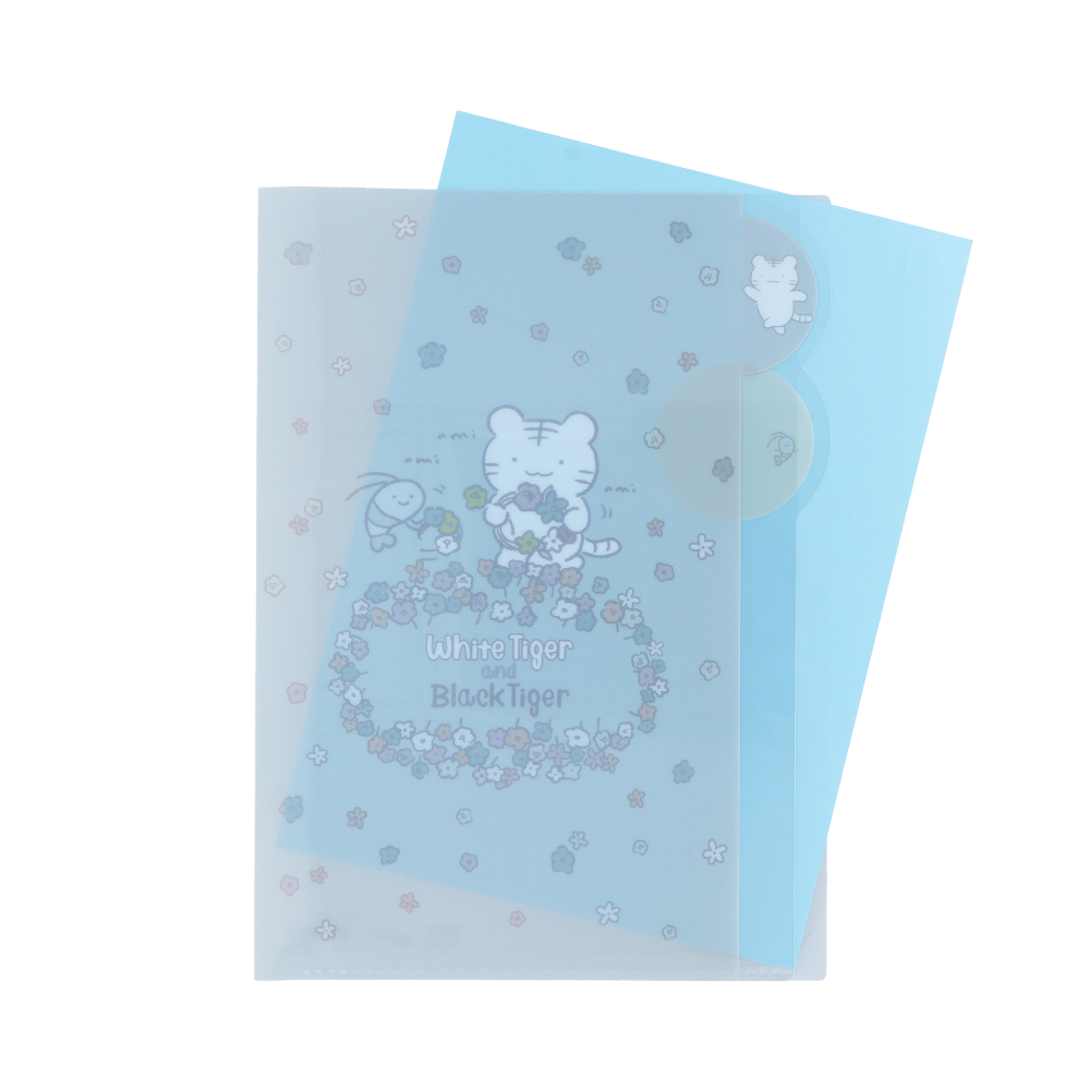 ダイカットクリアファイル 5P