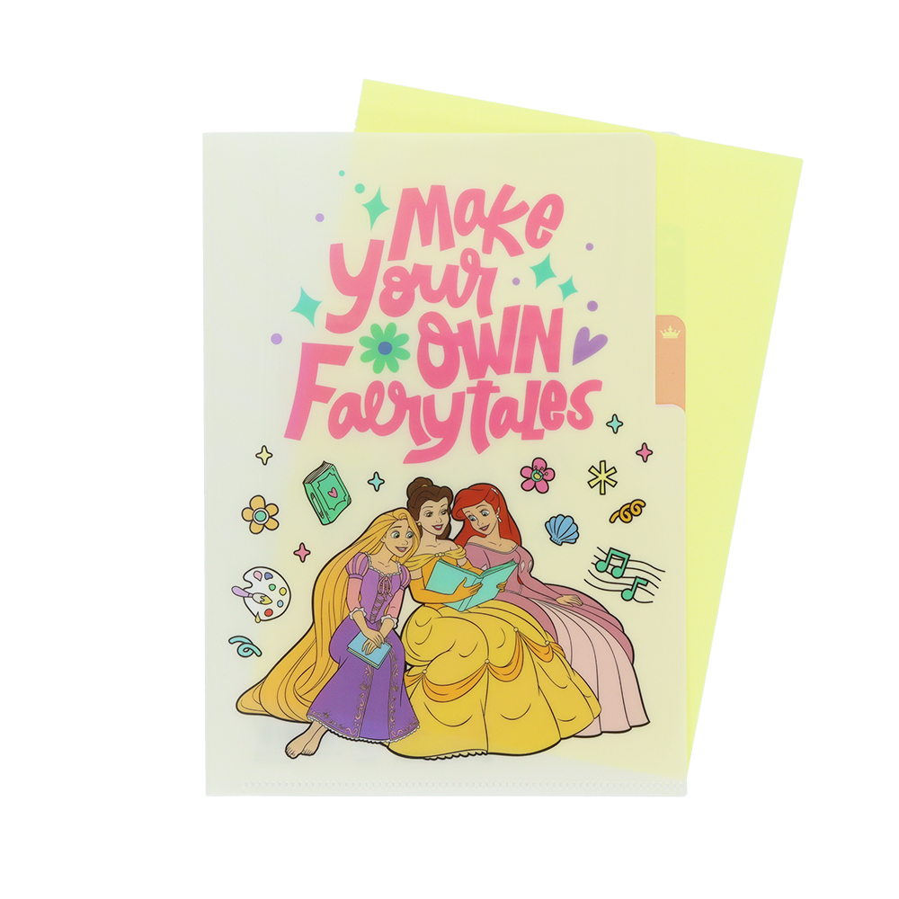 クリアファイル A5 3P　集合（使用イメージ）