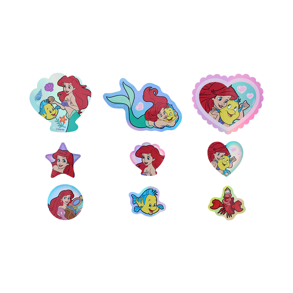 キラキラピースシール　アリエル（内容）