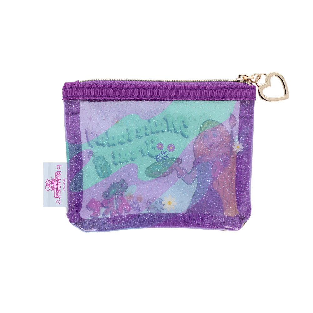 ラメミニポーチ　ラプンツェル（うしろ）