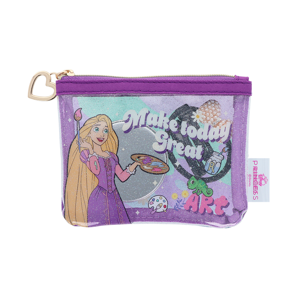 ラメミニポーチ　ラプンツェル（使用イメージ）