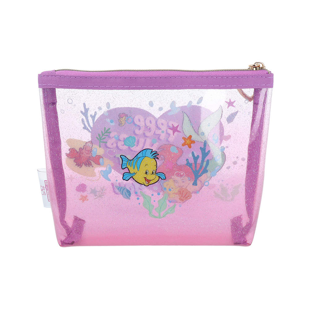 ラメクリアポーチ　アリエル（うしろ）