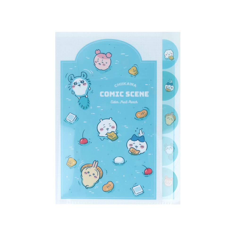 ダイカットクリアファイル 5P フルーツポンチ