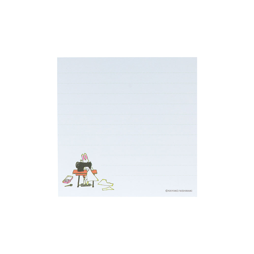 スクエアメモ 花(本文1)