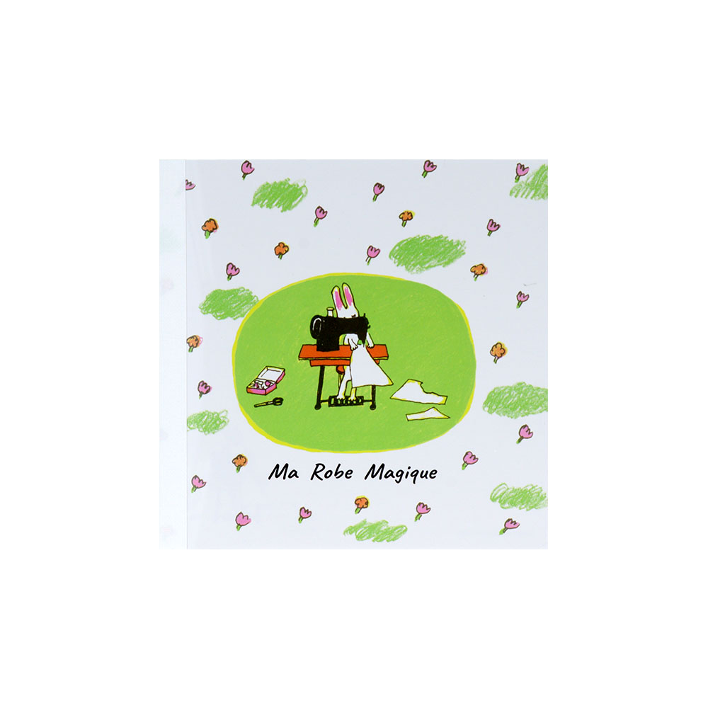 スクエアメモ 花