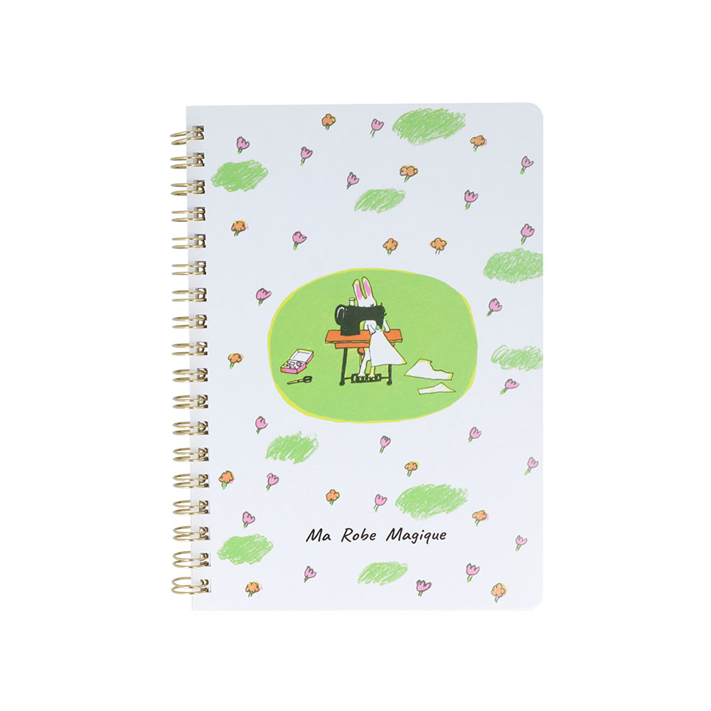 リングノートB6　花