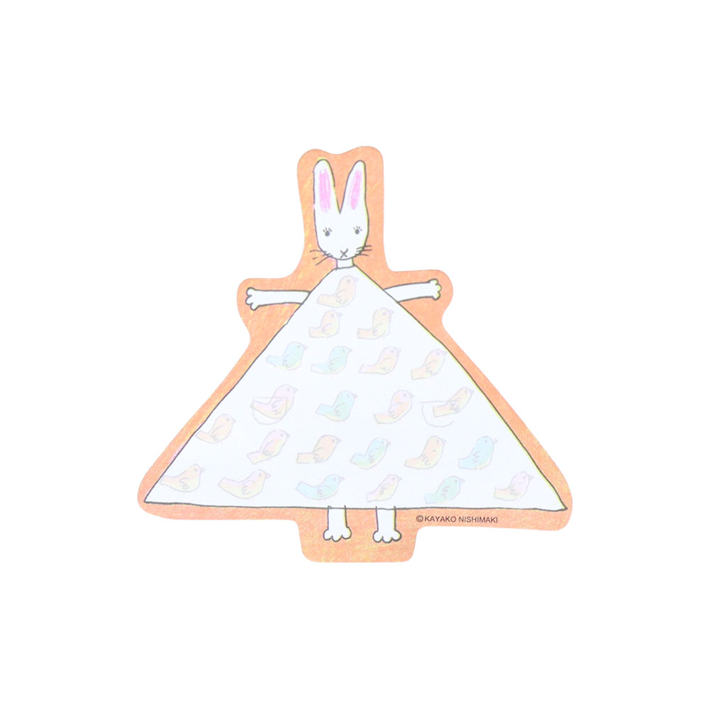 ダイカット付箋 鳥(内容)