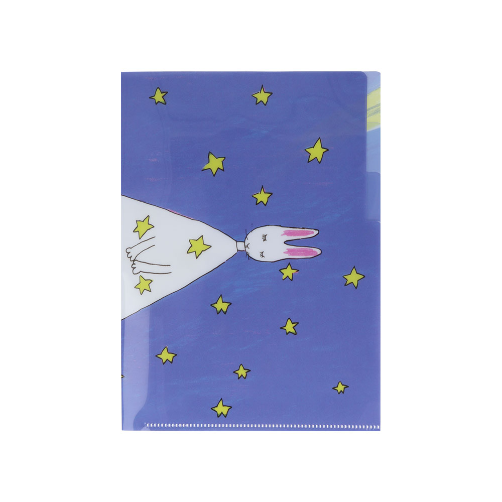 クリアファイルA5 3P 星