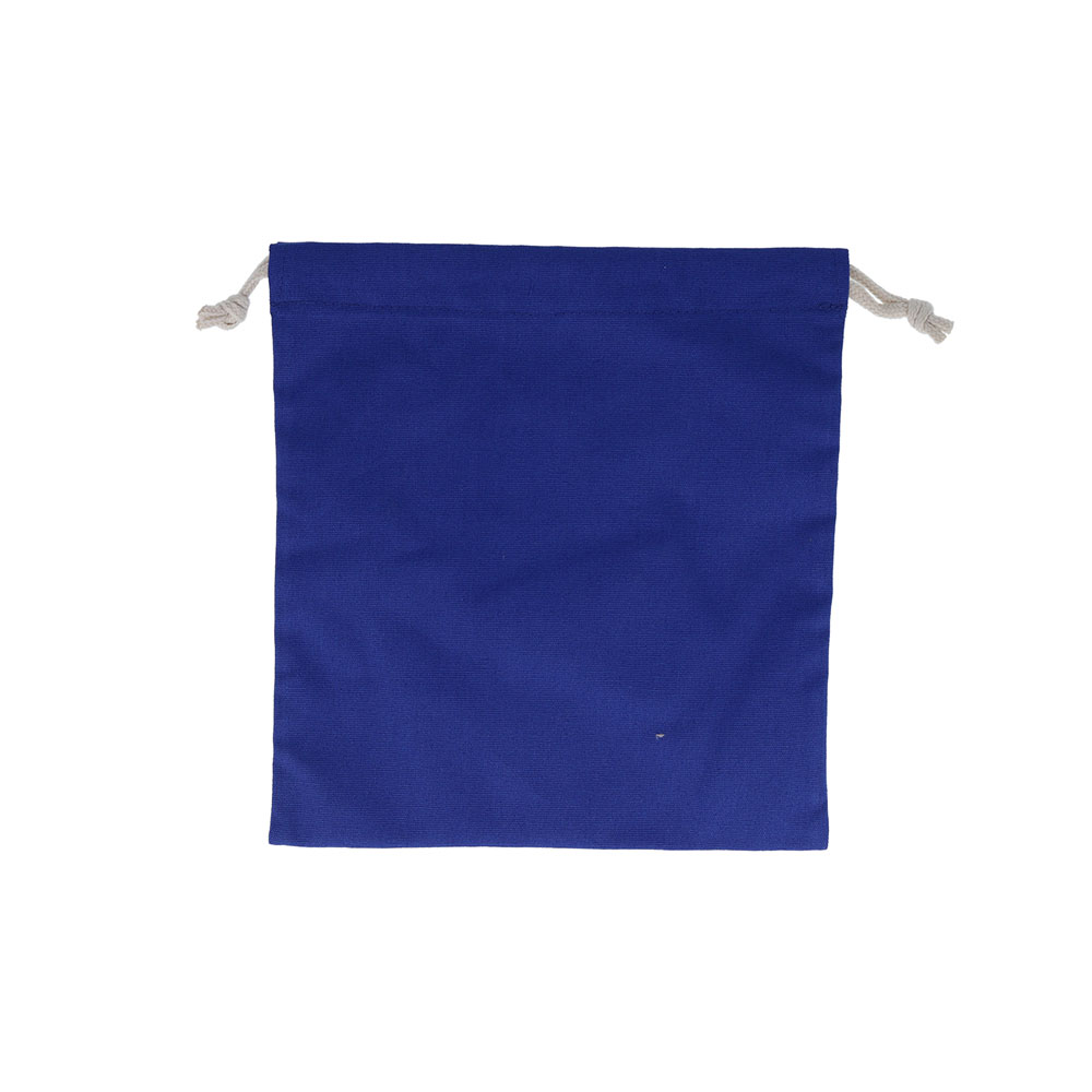 サガラ刺繍巾着 星(ウラ)