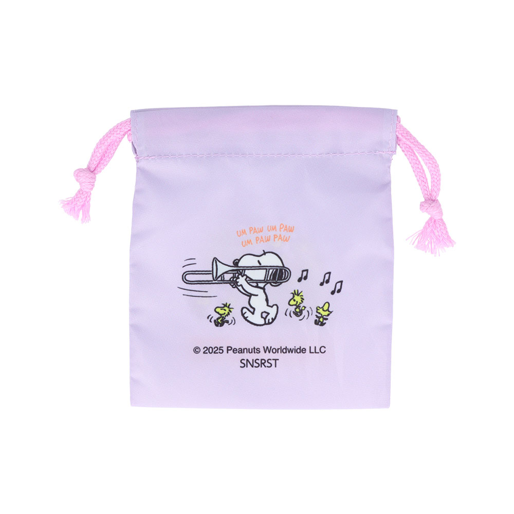 ミニ巾着 パープル02