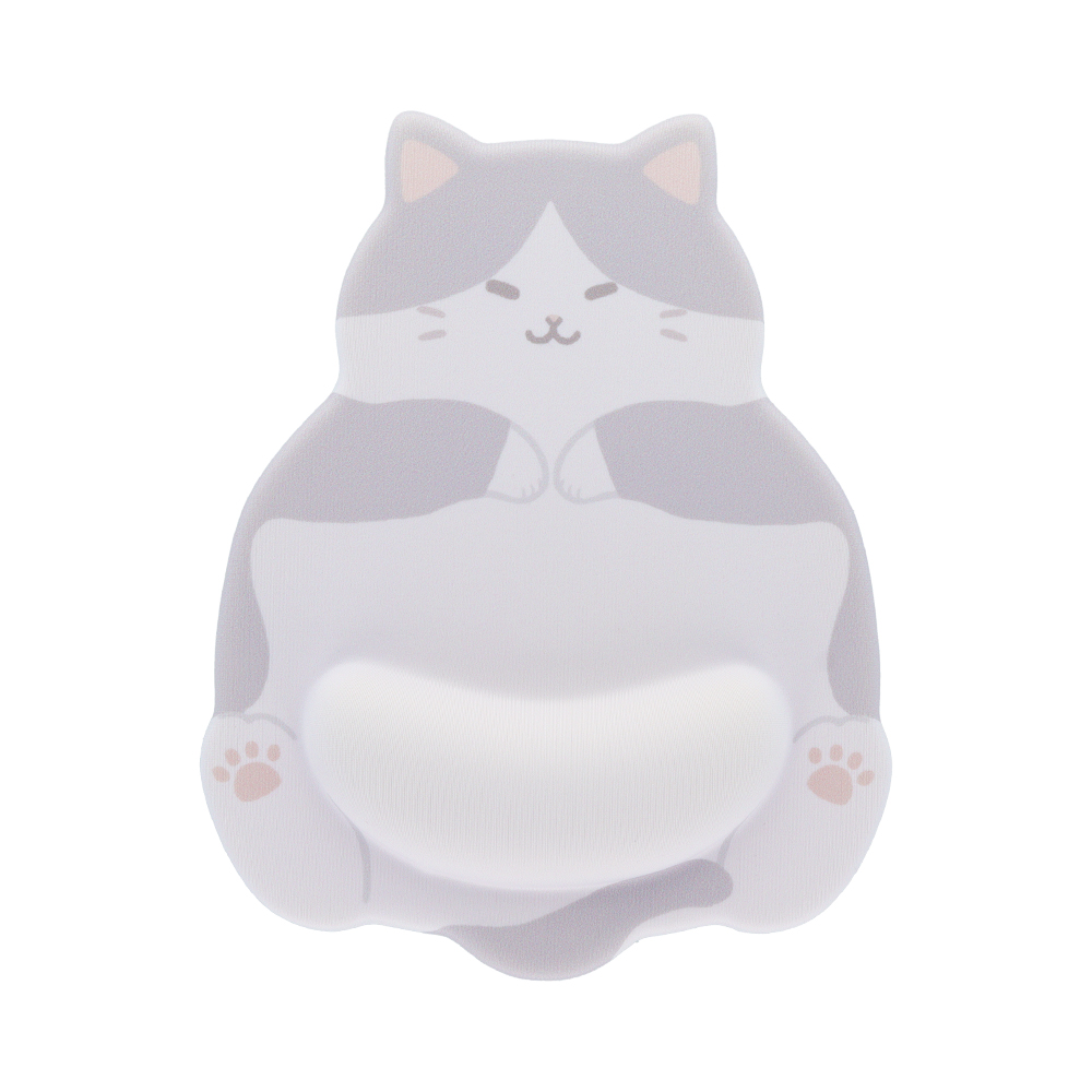 サンスター文具「おなかマウスパッド」ねこ　ハチワレ2