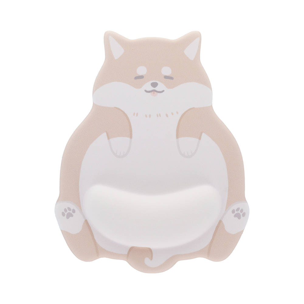 サンスター文具「おなかマウスパッド」しばいぬ　茶2