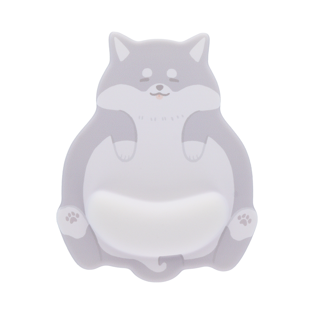 サンスター文具「おなかマウスパッド」しばいぬ　黒2