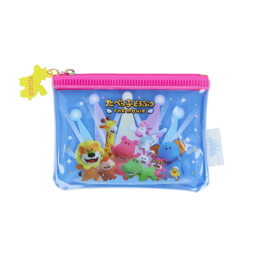 ミニポーチ　ブルー