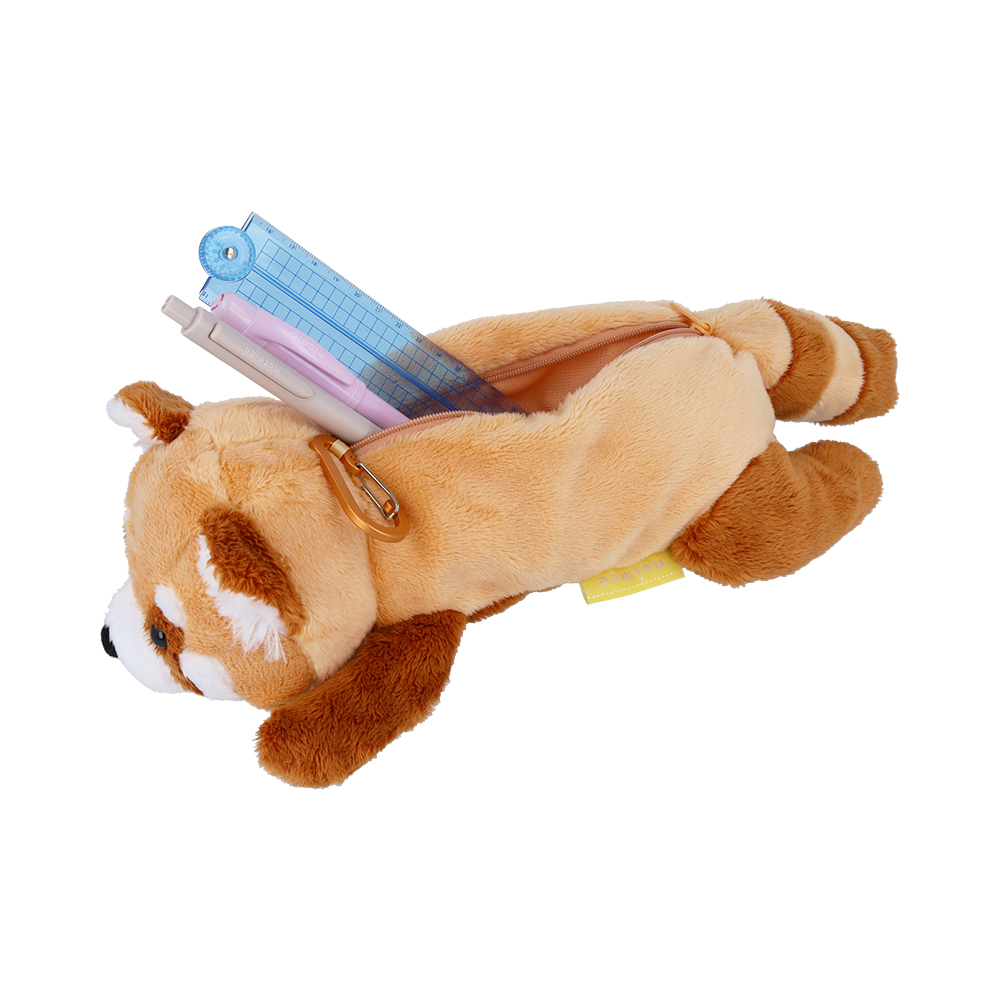 ぬいぐるみペンケース nuimee(ヌイミー)3　レッサーパンダ04