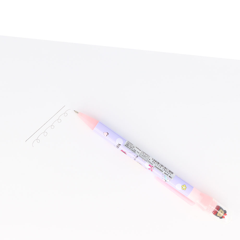 くるくるドームペン2 シャープペン「ミニーマウス」使用イメージ