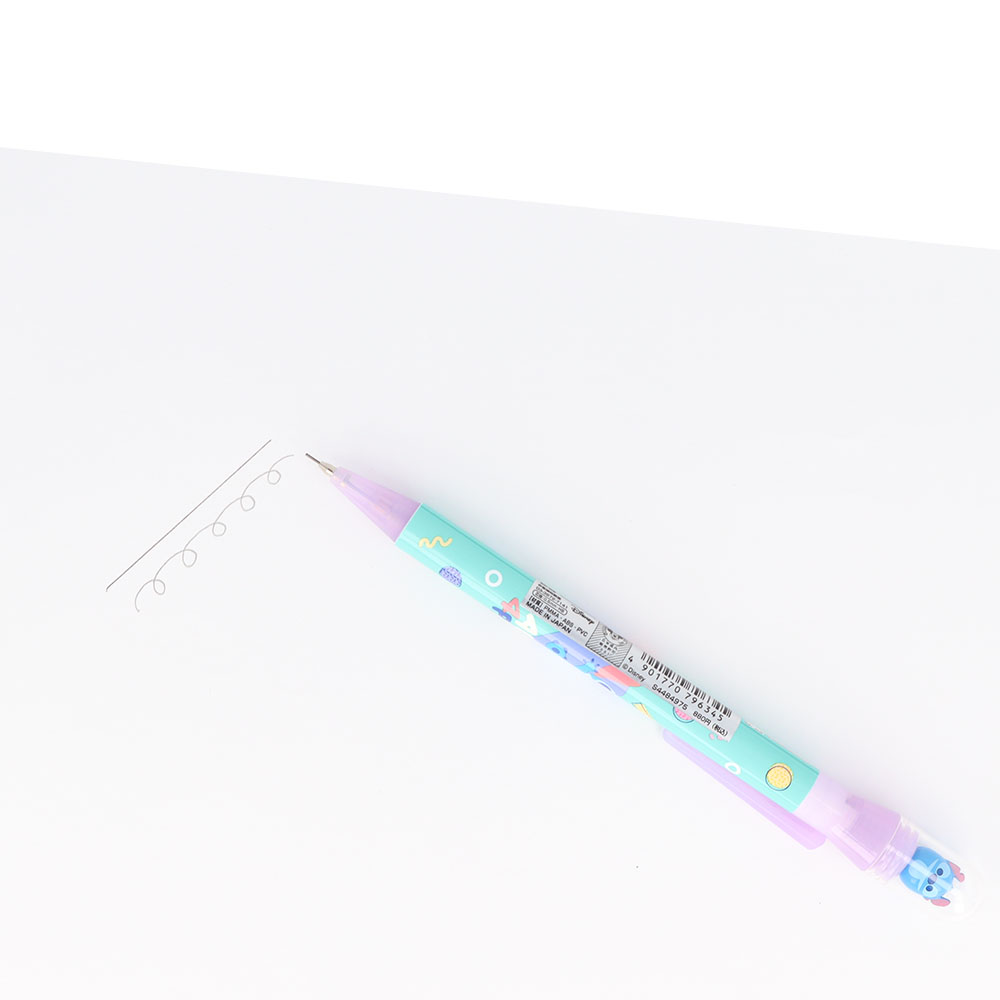 くるくるドームペン2 シャープペン「スティッチ」使用イメージ