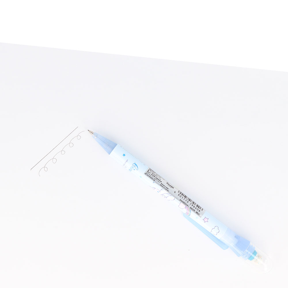 くるくるドームペン2 シャープペン「シナモロール」使用イメージ