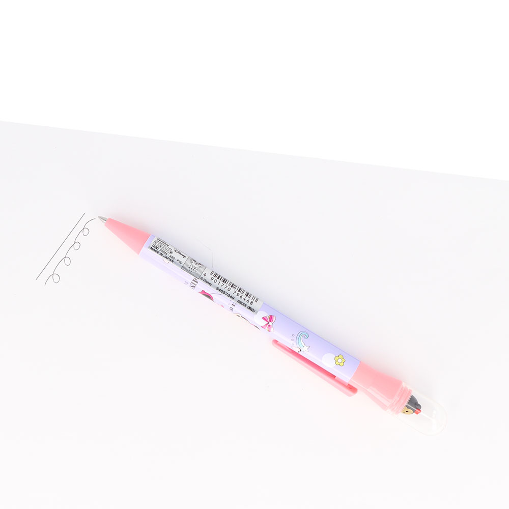 くるくるドームペン2 ボールペン「ミニーマウス」使用イメージ