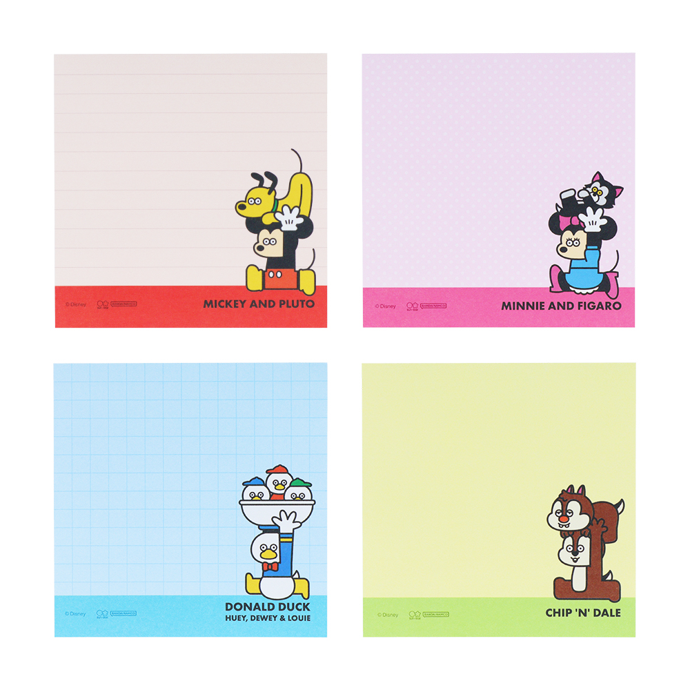 スクエアメモ　ミッキーマウス（本文）