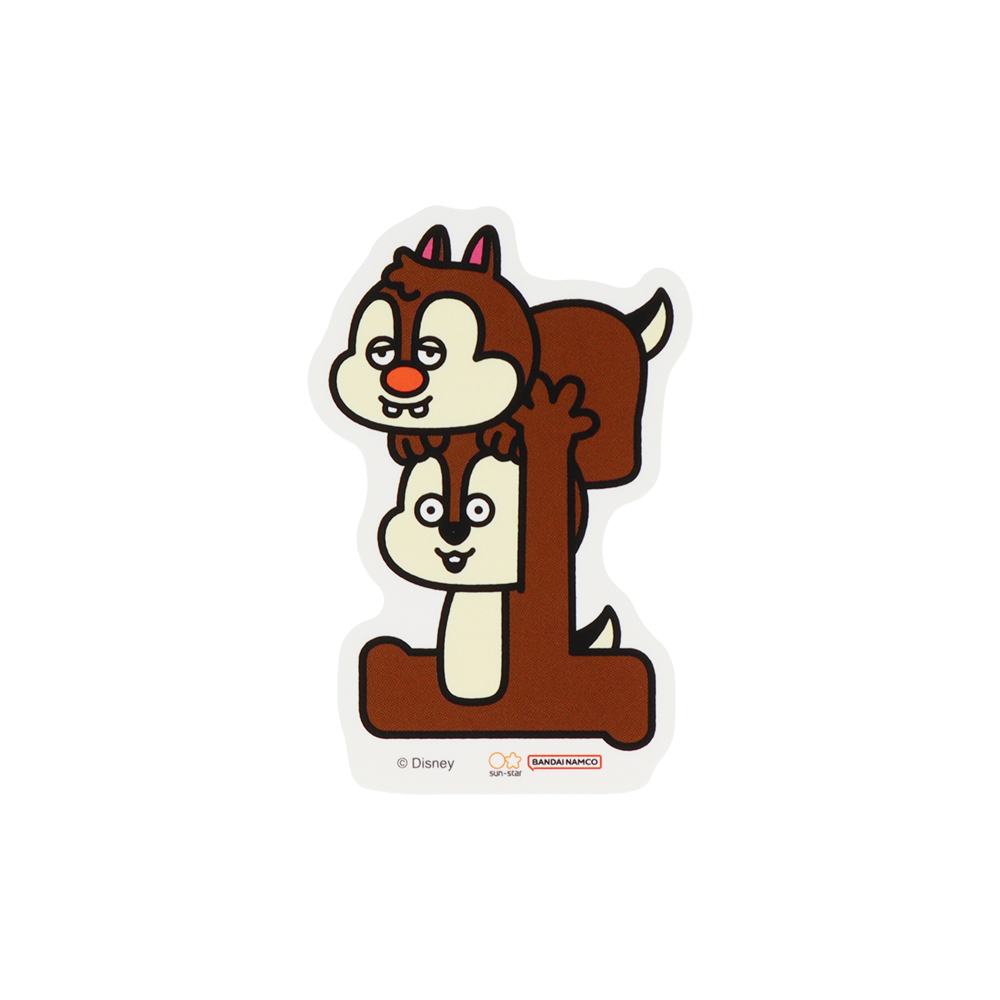 ステッカー　チップ＆デール（内容）