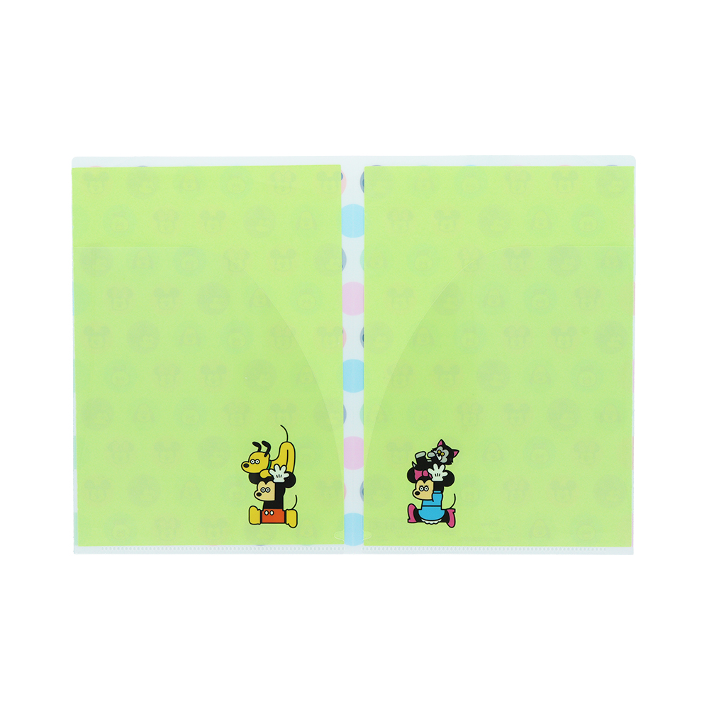 クリアファイル A5W　チラシ（開き）