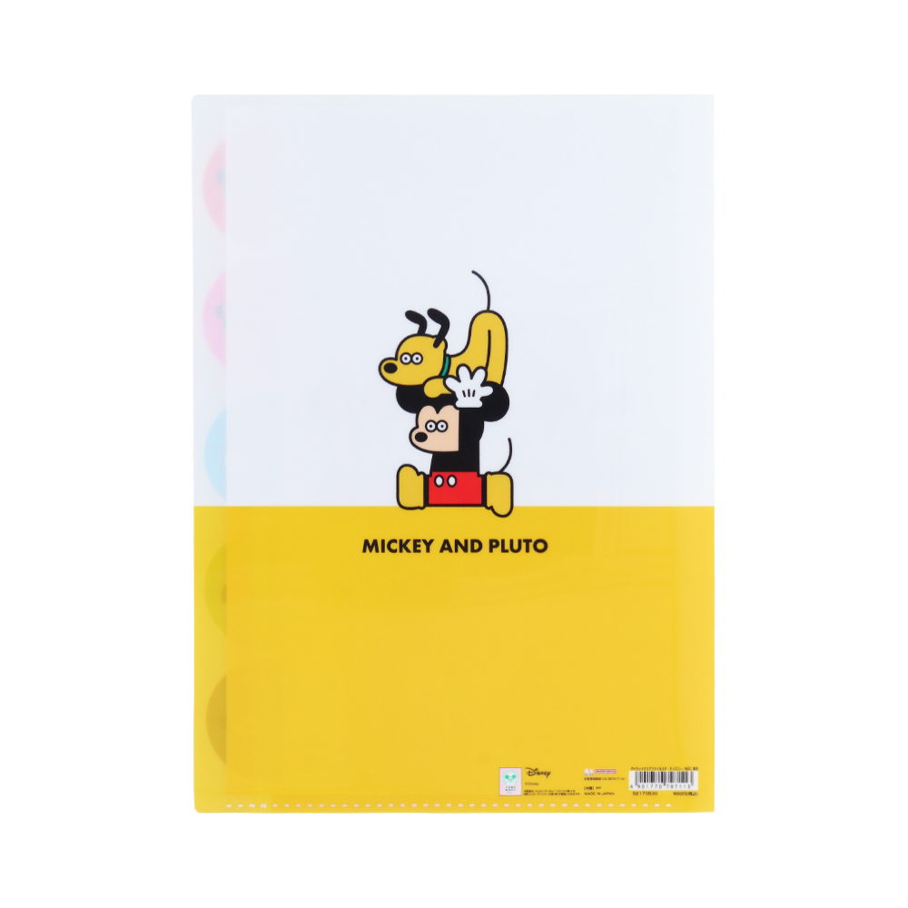 ダイカットクリアファイル 5P　集合（裏）