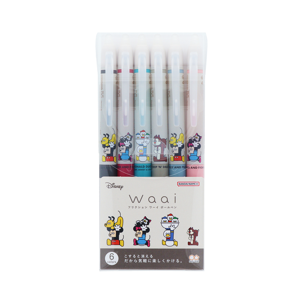 フリクション Waai　6色セット