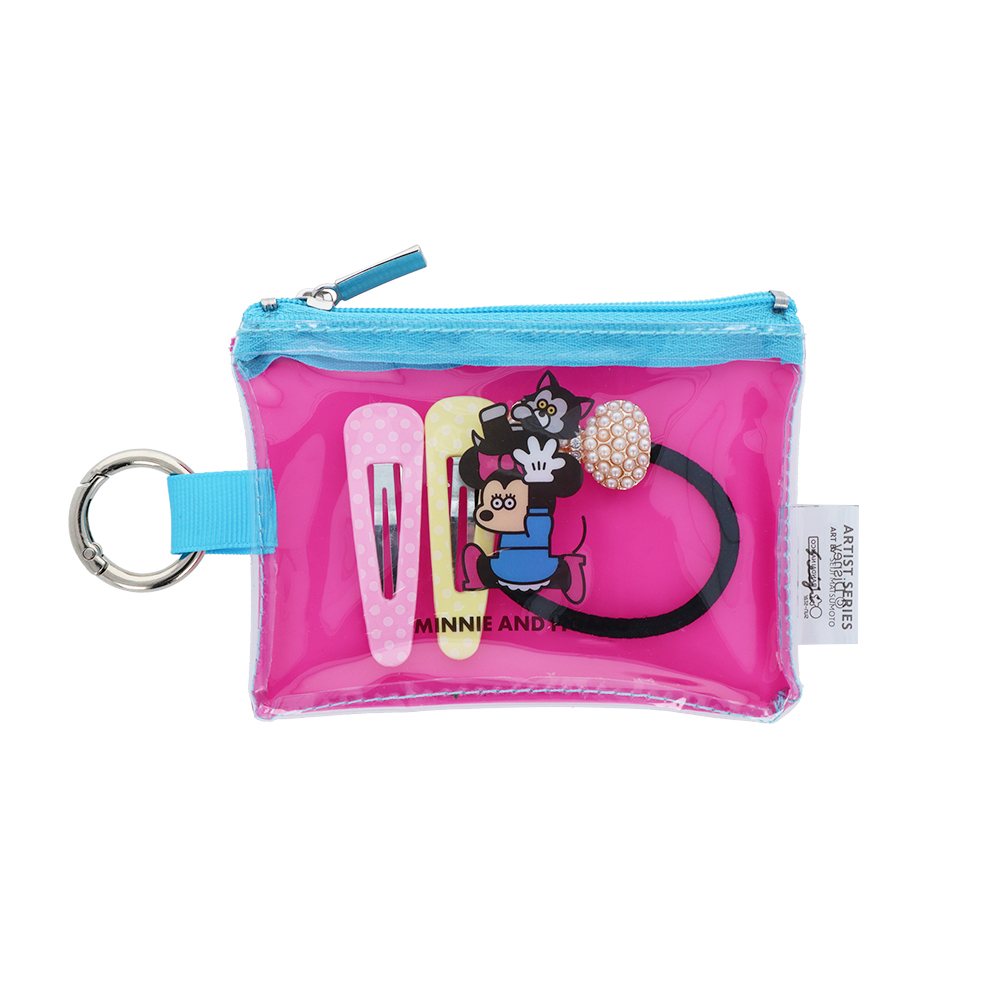 ミニポーチ　ミニーマウス（使用イメージ）