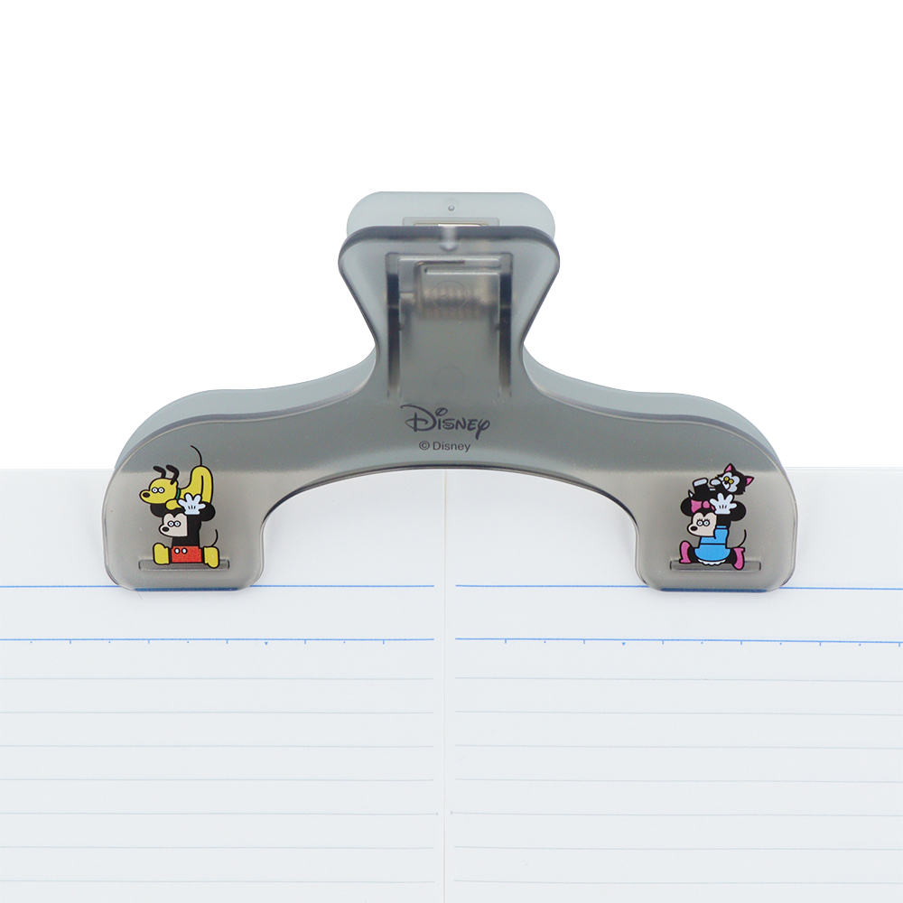 ウカンムリクリップ　クリアブラック（使用イメージ）