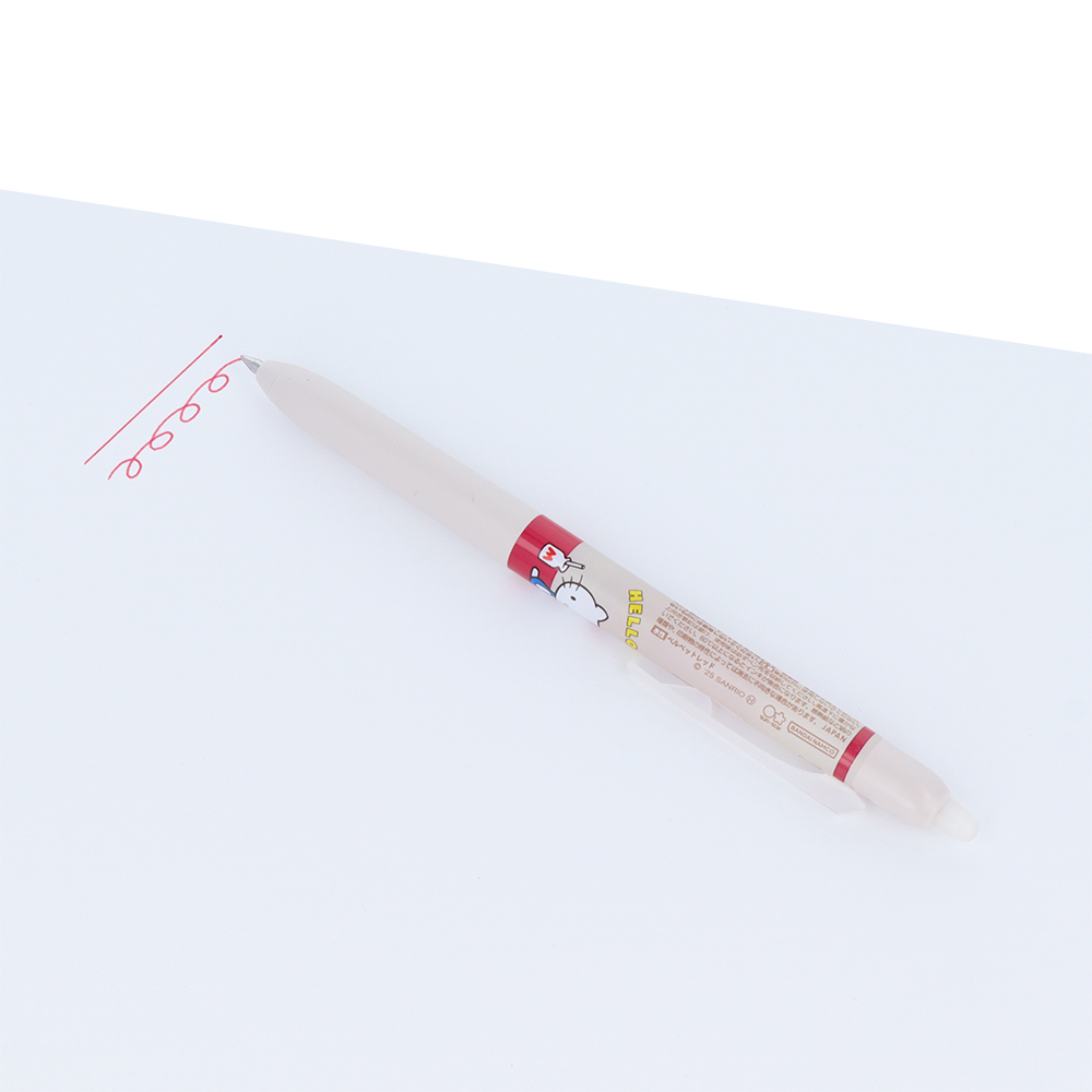 フリクション Waai ハローキティ(ベルベットレッド)使用イメージ